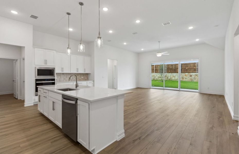 Furnished interior view inside a new home in Wellington, Fort Worth (Image 6).