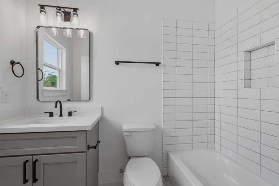 Furnished interior view inside a new home in , Houston (Image 7).