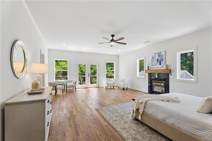 Furnished interior view inside a new home in , Decatur (Image 34).