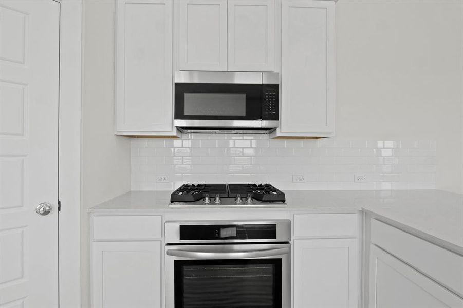 Close-up of interior finishes inside a home in Lowry Trails, Princeton (Image 8).