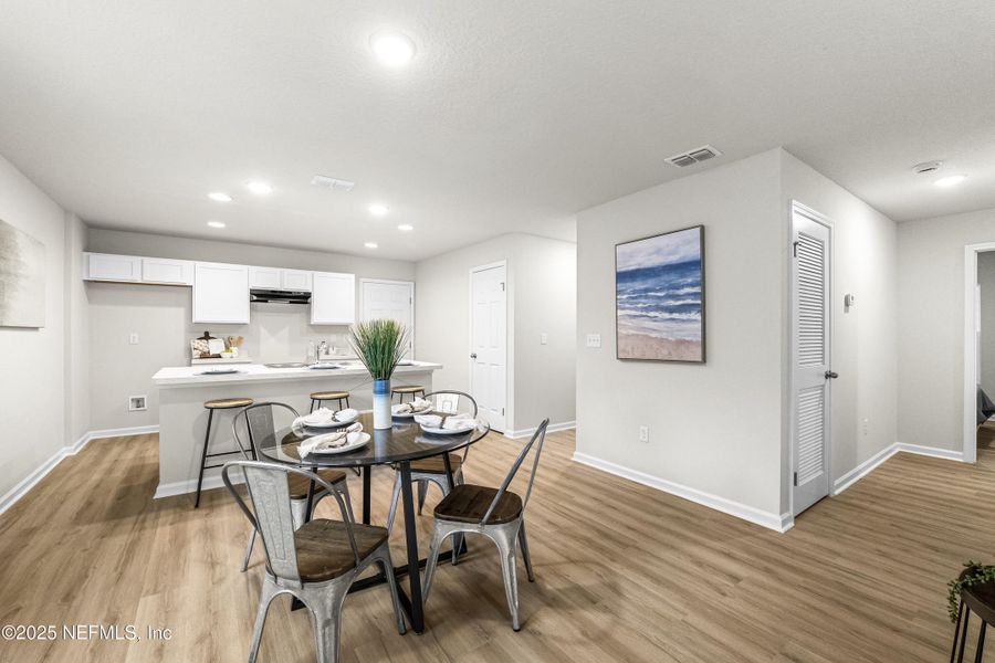 Furnished interior view inside a new home in , Jacksonville (Image 8).