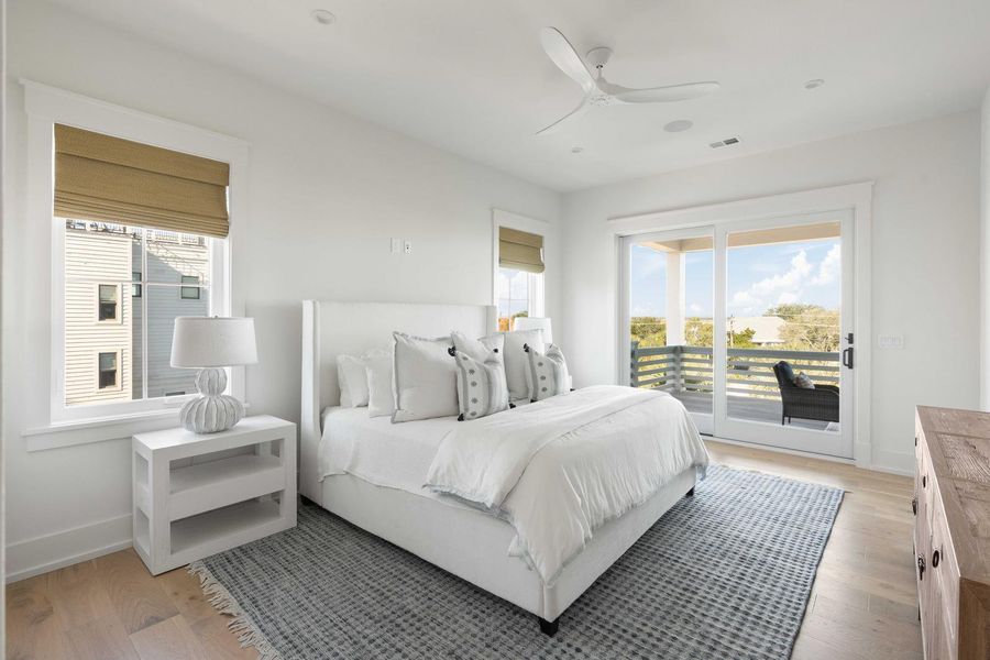 Furnished interior view inside a new home in , Isle Of Palms (Image 17).