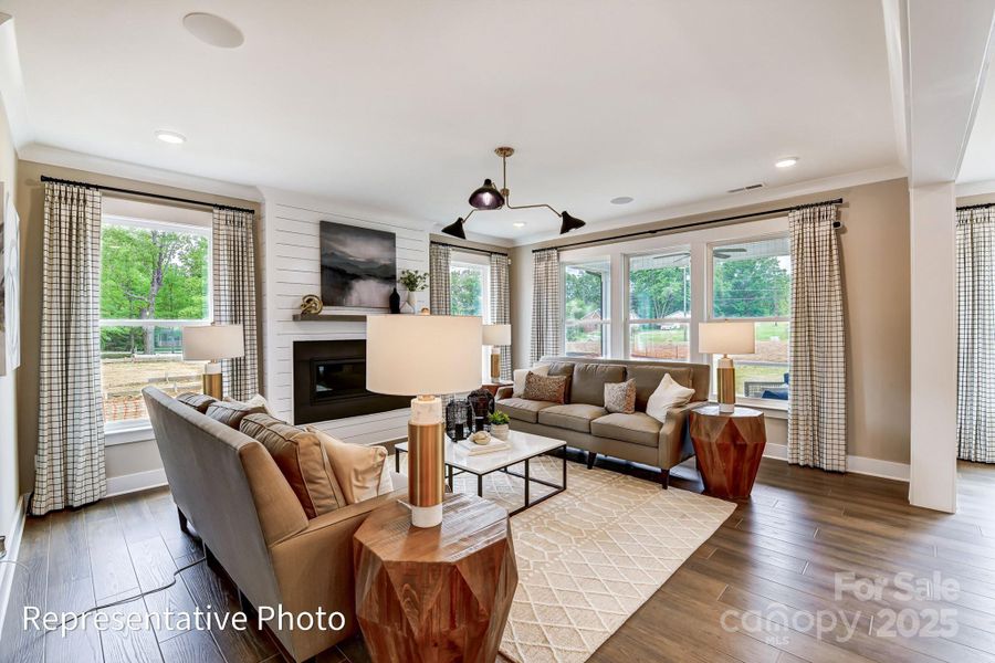 Furnished interior view inside a new home in Rone Creek, Waxhaw (Image 6).
