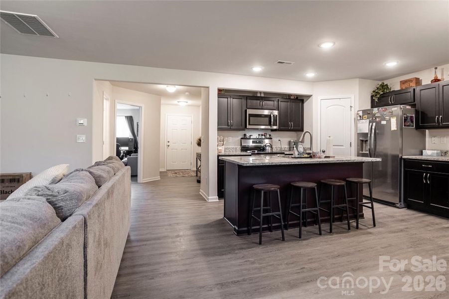 Furnished interior view inside a new home in , Kings Mountain (Image 25).