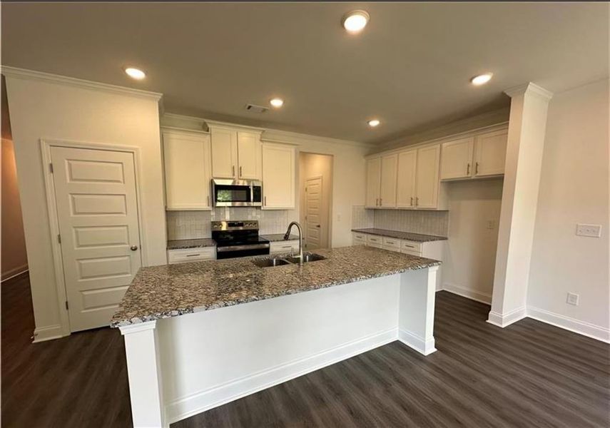 Furnished interior view inside a new home in Mulberry Summit, Flowery Branch (Image 4).