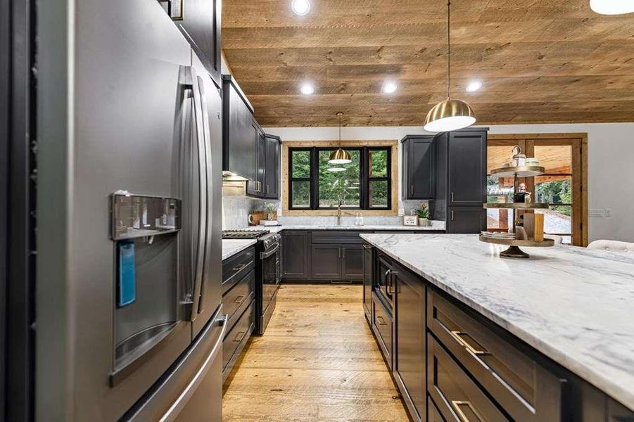 Furnished interior view inside a new home in , McCaysville (Image 35).