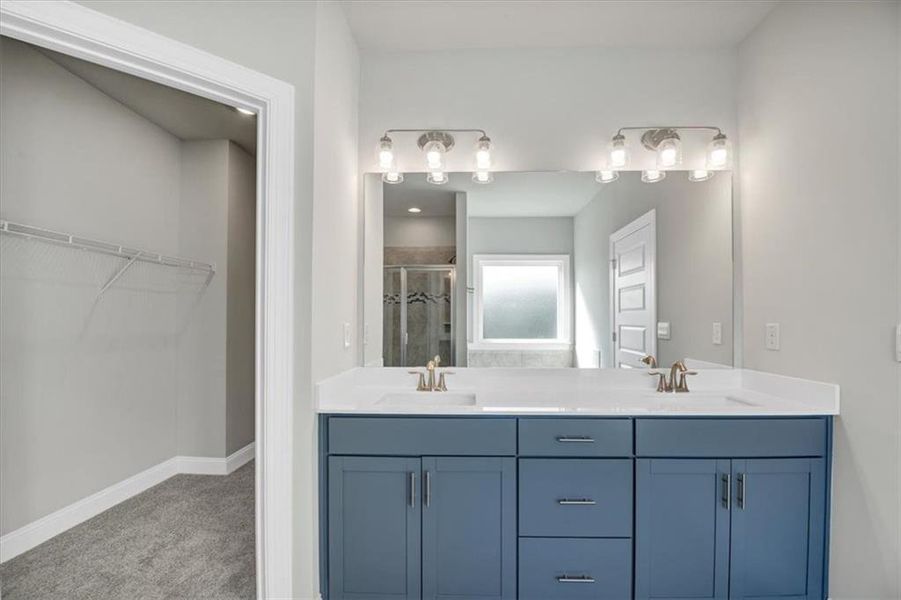Furnished interior view inside a new home in Tuscany Hills, Douglasville (Image 9).
