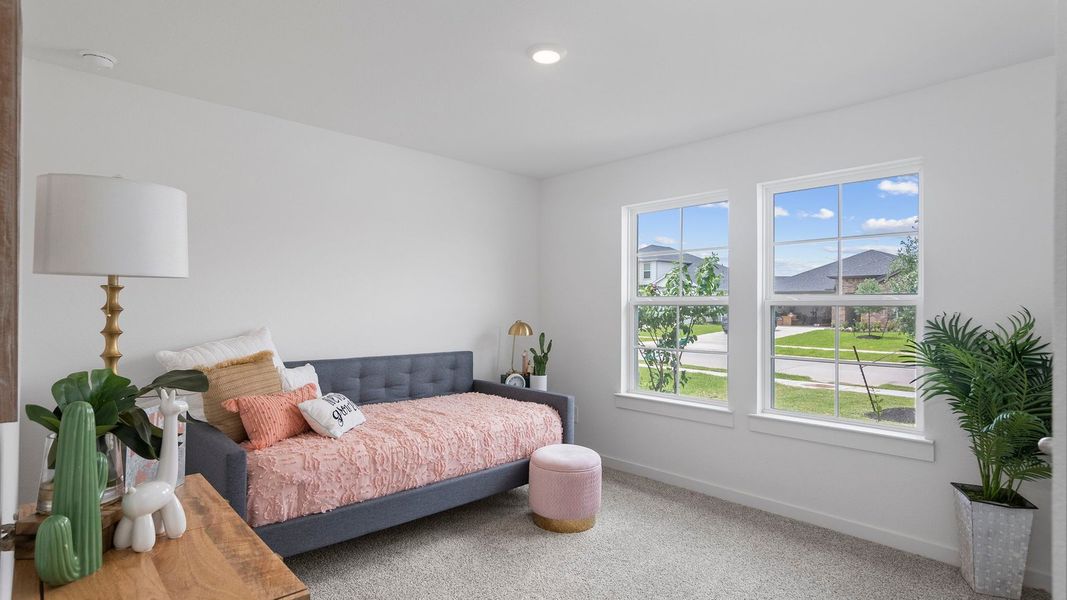 Furnished interior view inside a new home in Emberly, Beasley (Image 5).