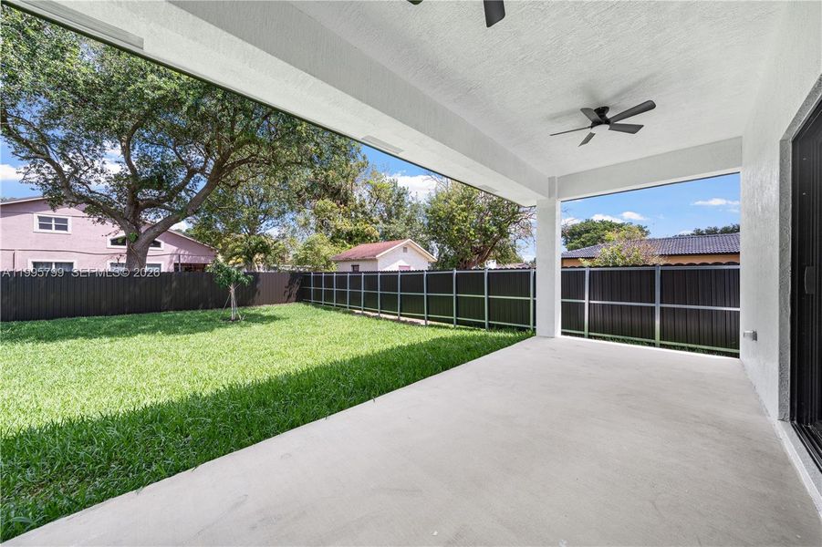 Exterior details and patio area of a home in , West Park (Image 24).