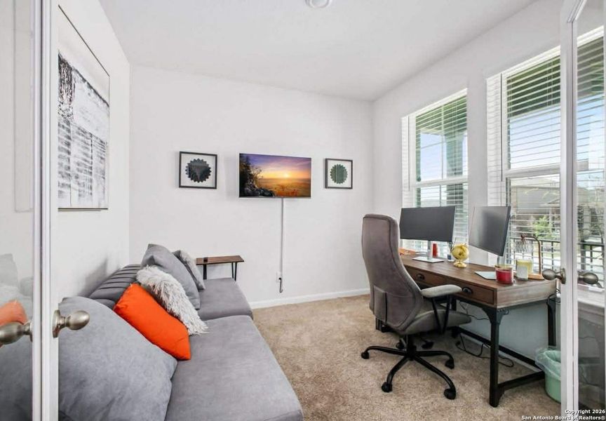 Furnished interior view inside a new home in Bricewood, San Antonio (Image 8).