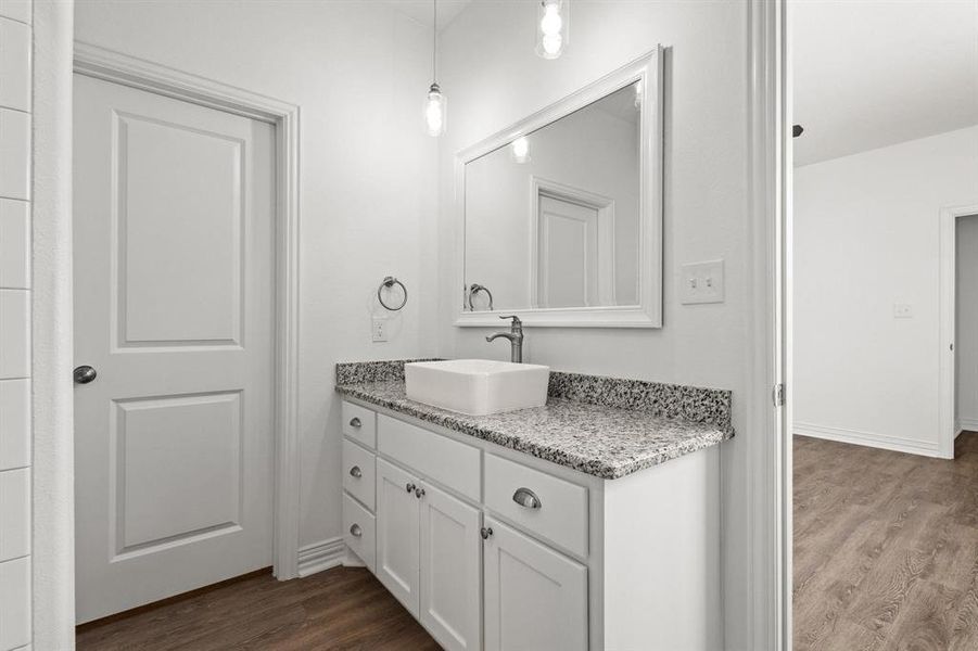 Furnished interior view inside a new home in , Denison (Image 6). Furnished interior view inside a new home in , Denison (Image 6).