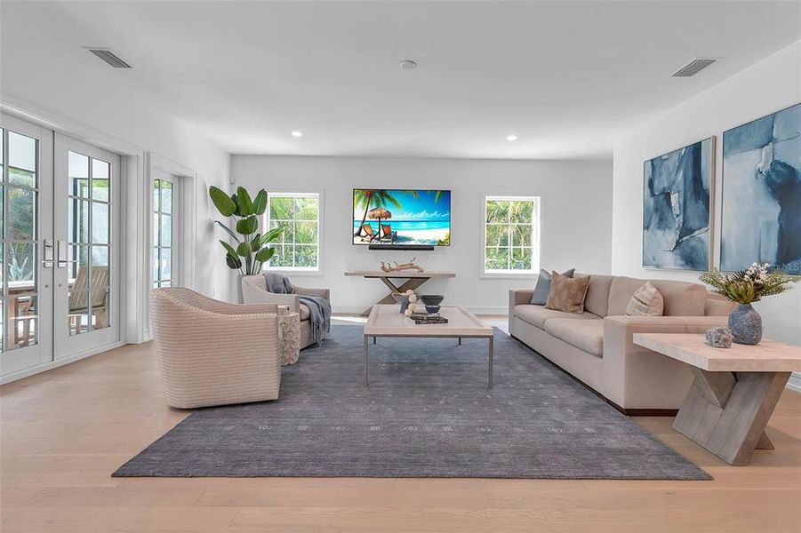 Furnished interior view inside a new home in , Sarasota (Image 13).