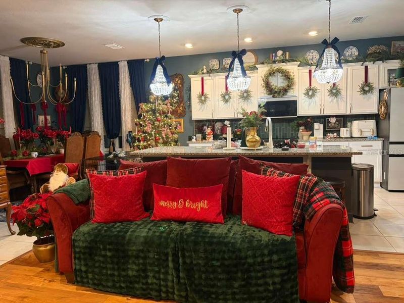 Furnished interior view inside a new home in , Harmony (Image 14).