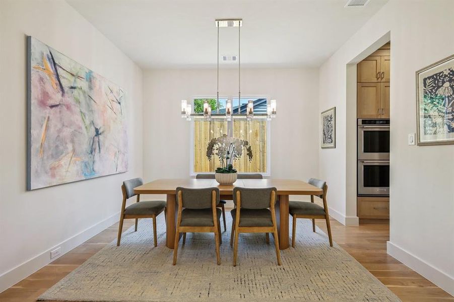 Furnished interior view inside a new home in , Dallas (Image 6). Furnished interior view inside a new home in , Dallas (Image 6).