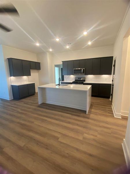 Furnished interior view inside a new home in The Preserve At Country Ridge, Sherman (Image 8).