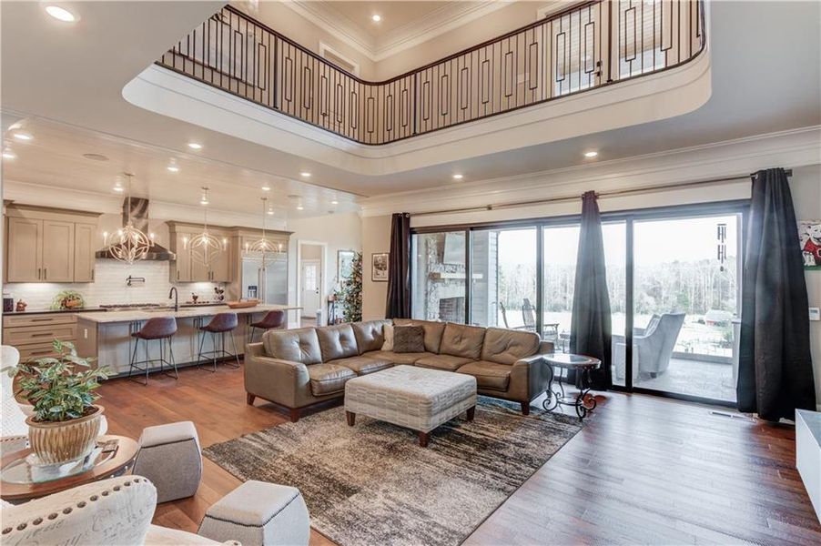 Furnished interior view inside a new home in , Dacula (Image 11). Furnished interior view inside a new home in , Dacula (Image 11).