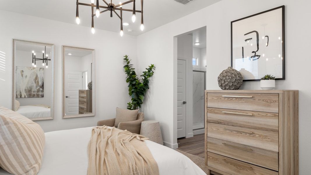 Furnished interior view inside a new home in Mason Ranch, Surprise (Image 19).