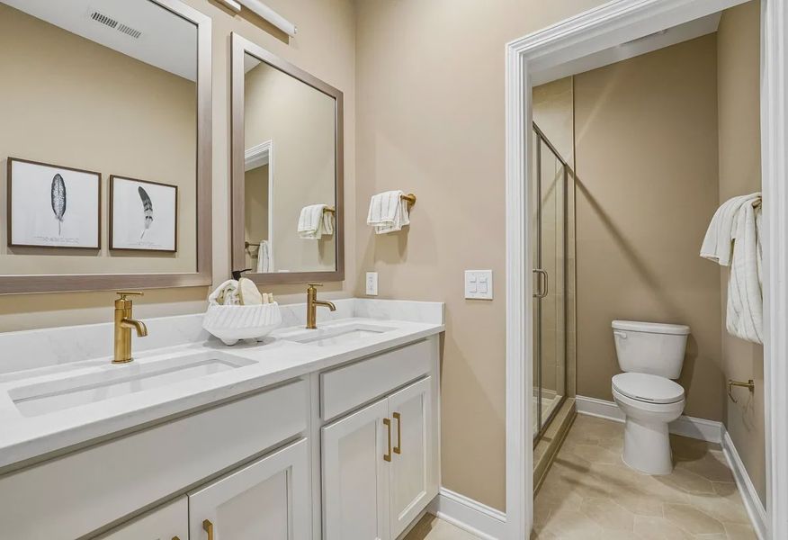 Spencer Model Home Guest Bathroom - 14 of 15 Spencer Model Home Guest Bathroom - 14 of 15