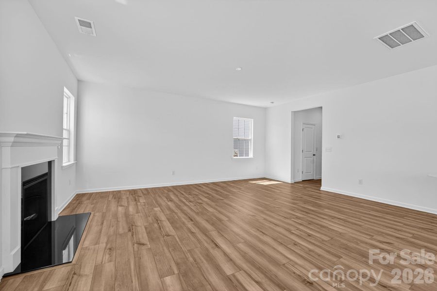 Spacious, unfurnished interior of a new home in Shannon Woods, Maiden (Image 27). Spacious, unfurnished interior of a new home in Shannon Woods, Maiden (Image 27).