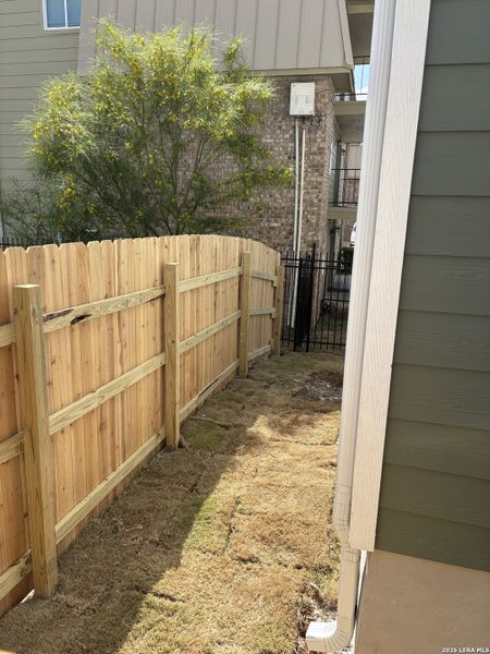 Exterior details and patio area of a home in , San Antonio (Image 4). Exterior details and patio area of a home in , San Antonio (Image 4).