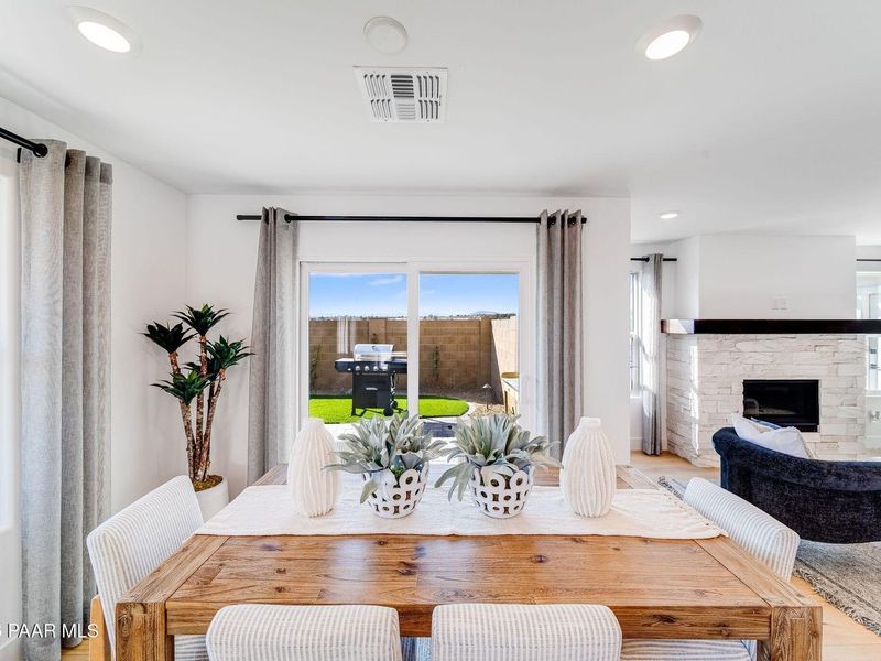 Furnished interior view inside a new home in South Ranch Southern Collection, Prescott (Image 7).