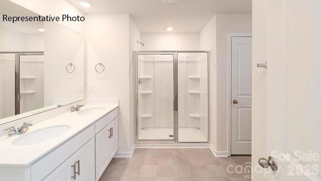 Furnished interior view inside a new home in Wallace Springs, Statesville (Image 8).