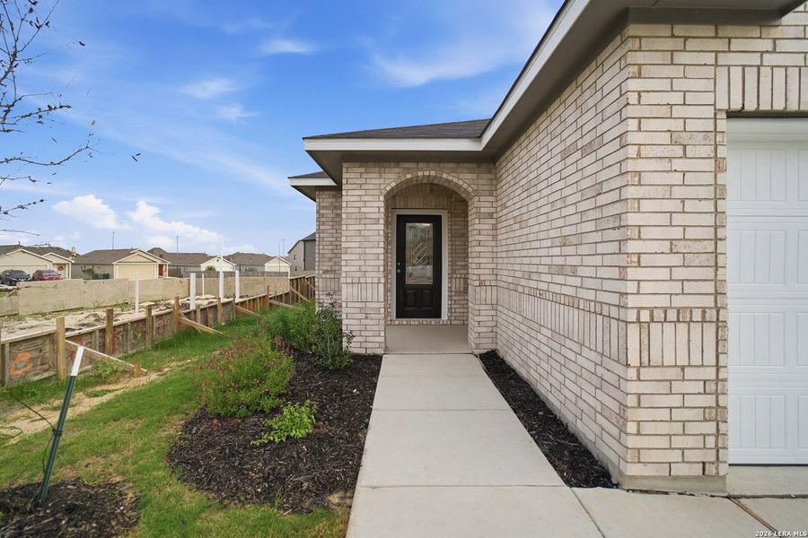 Exterior details and patio area of a home in Willow View, Converse (Image 3). Exterior details and patio area of a home in Willow View, Converse (Image 3).