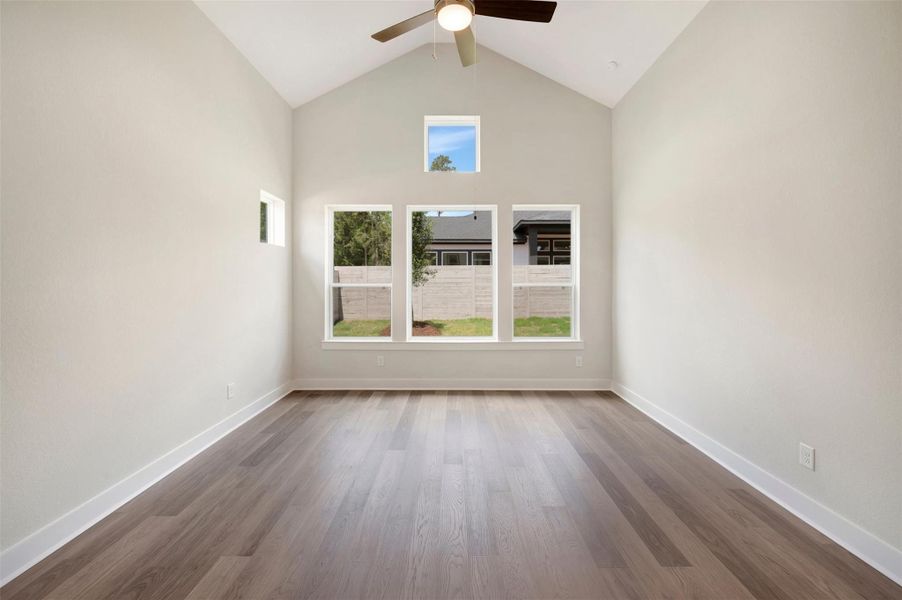 Spacious, unfurnished interior of a new home in Two Step Farm - Enclave Collection, Montgomery (Image 27).