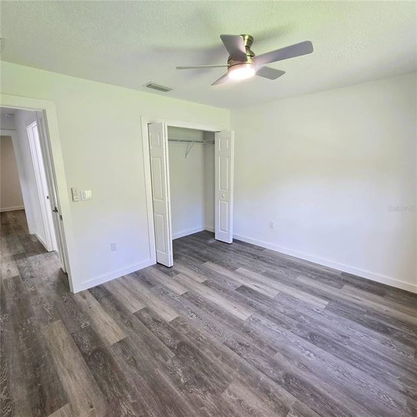 Bedroom 3 and Closet