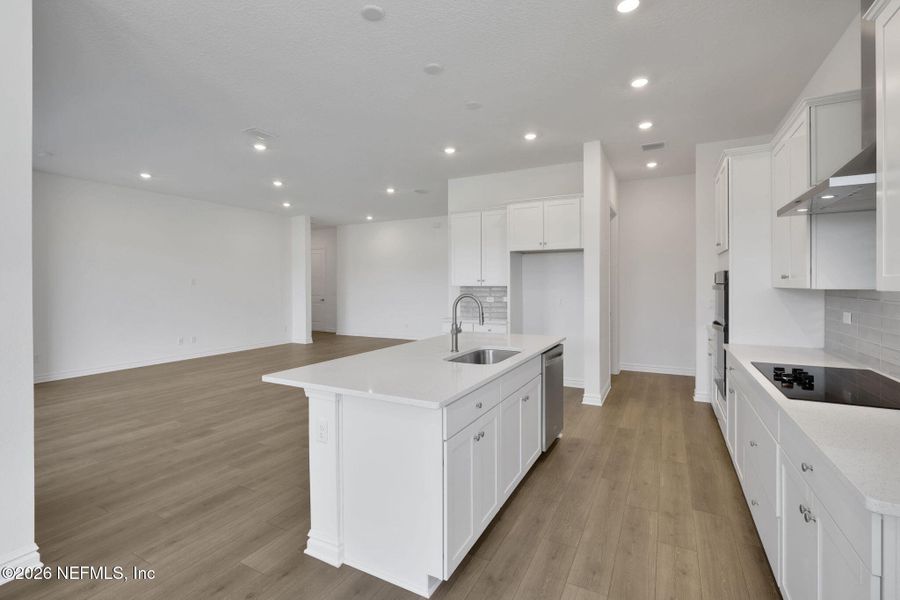 Furnished interior view inside a new home in Veranda Bay, Flagler Beach (Image 19).