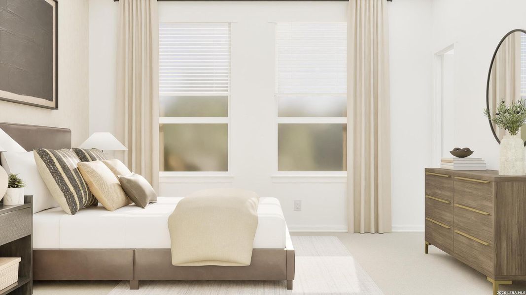 Furnished interior view inside a new home in Brookmill, San Antonio (Image 10). Furnished interior view inside a new home in Brookmill, San Antonio (Image 10).