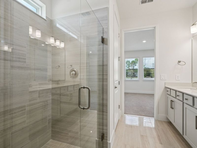 Furnished interior view inside a new home in Ridgehaven - Signature Series, Ormond Beach (Image 8).