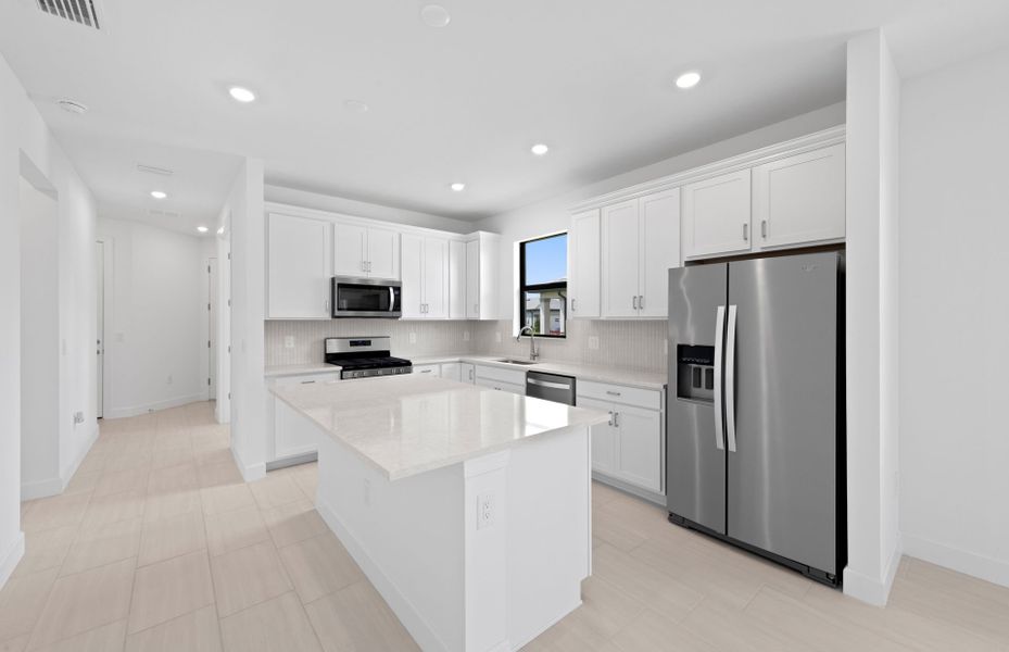 Kitchen featuring stainless steel appliances Kitchen featuring stainless steel appliances