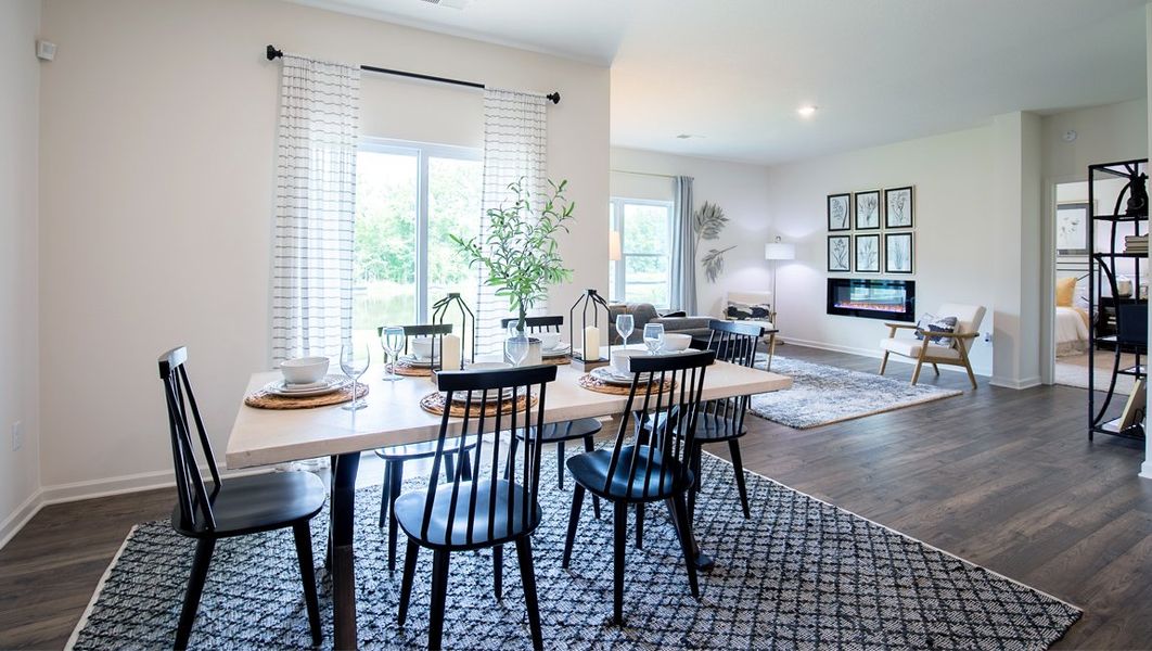 Representative furnished interior of a home built from the Cali by D.R. Horton in Huntington Estates, Millington (Image 10).