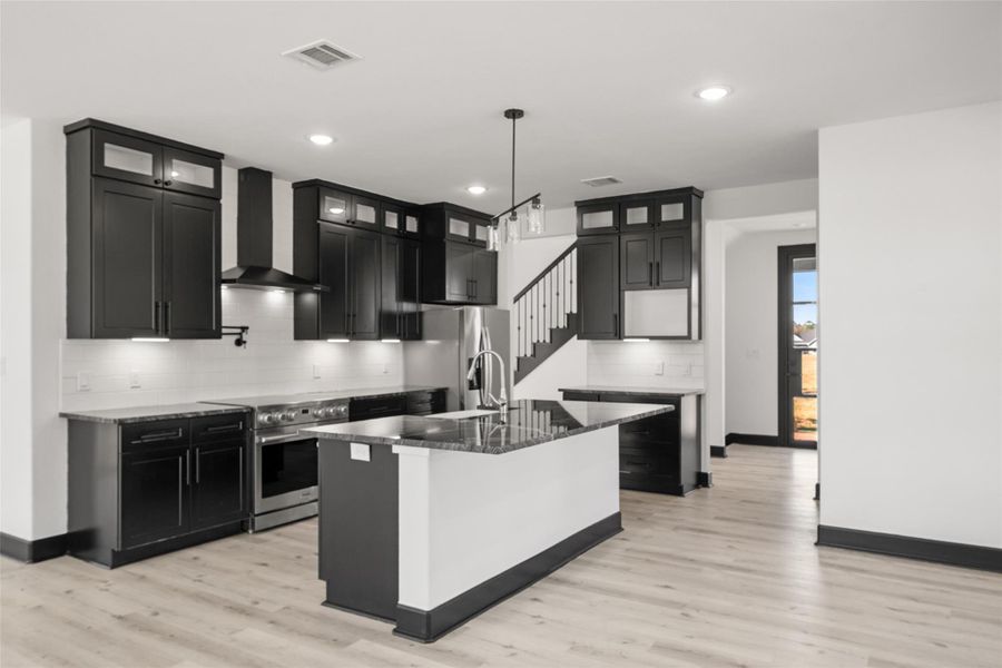 Furnished interior view inside a new home in , Trinity (Image 5).