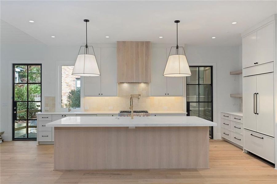 Furnished interior view inside a new home in , Atlanta (Image 5).