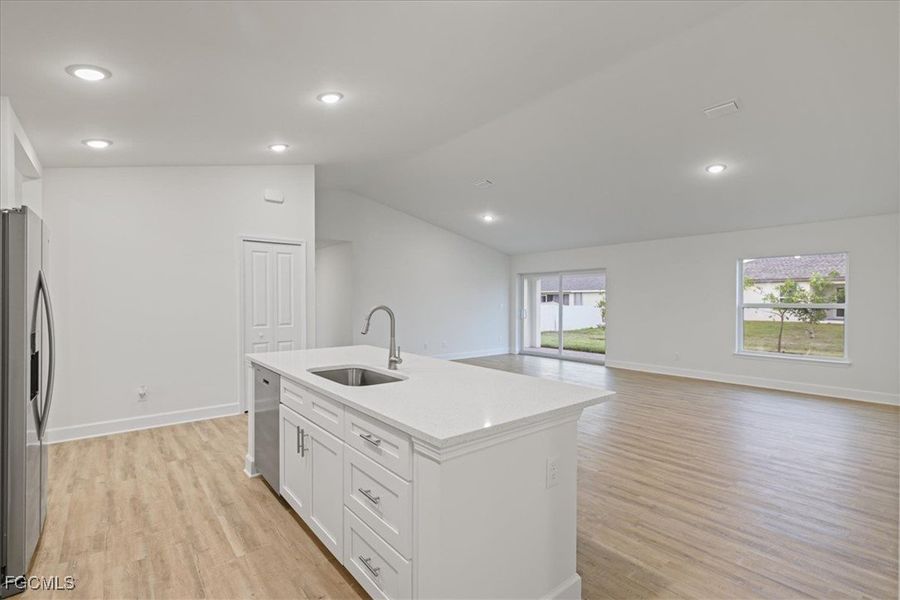 Furnished interior view inside a new home in Cape Coral, Cape Coral (Image 10). Furnished interior view inside a new home in Cape Coral, Cape Coral (Image 10).
