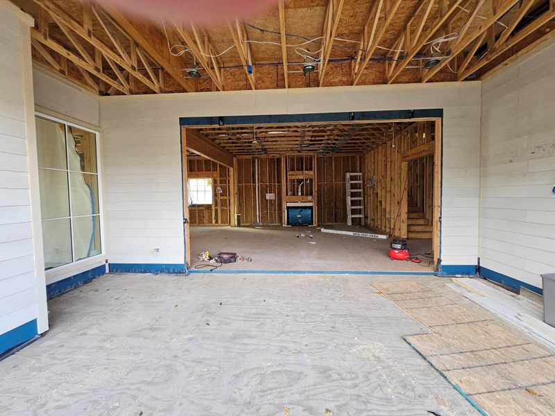 In-progress construction of a new home in , Houston, TX (Image 5).