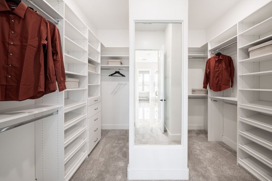 Furnished interior view inside a new home in The Orchard At Pecan Ridge, Fulshear (Image 19).