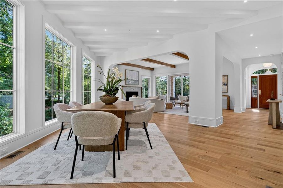Furnished interior view inside a new home in , Atlanta (Image 31).