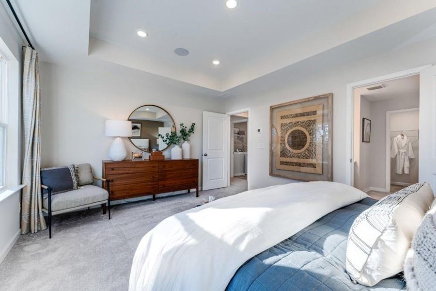 Furnished interior view inside a new home in Somerset at Veterans Memorial, Mableton (Image 16).
