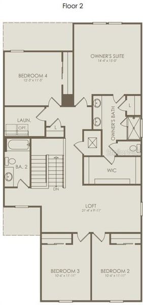 2D floor plan layout of this home in Hartford Terrace, Davenport, FL (Image 4). 2D floor plan layout of this home in Hartford Terrace, Davenport, FL (Image 4).