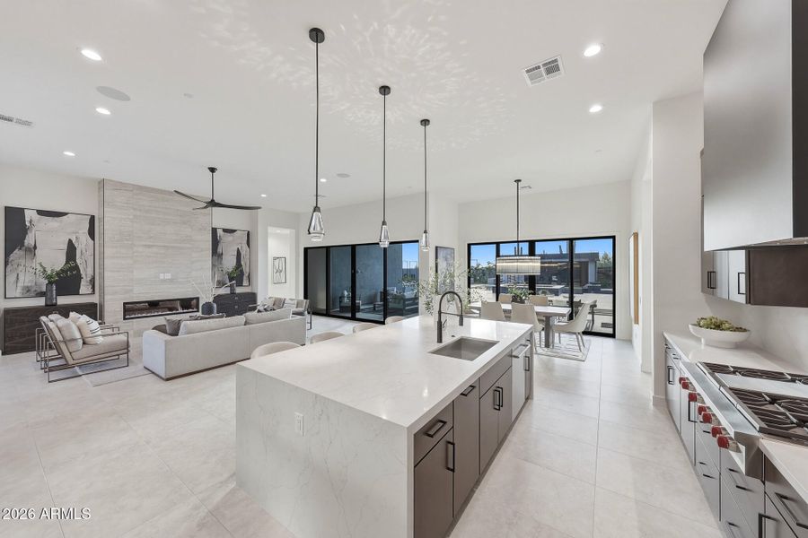 B (09) Model Kitchen Great Room B (09) Model Kitchen Great Room