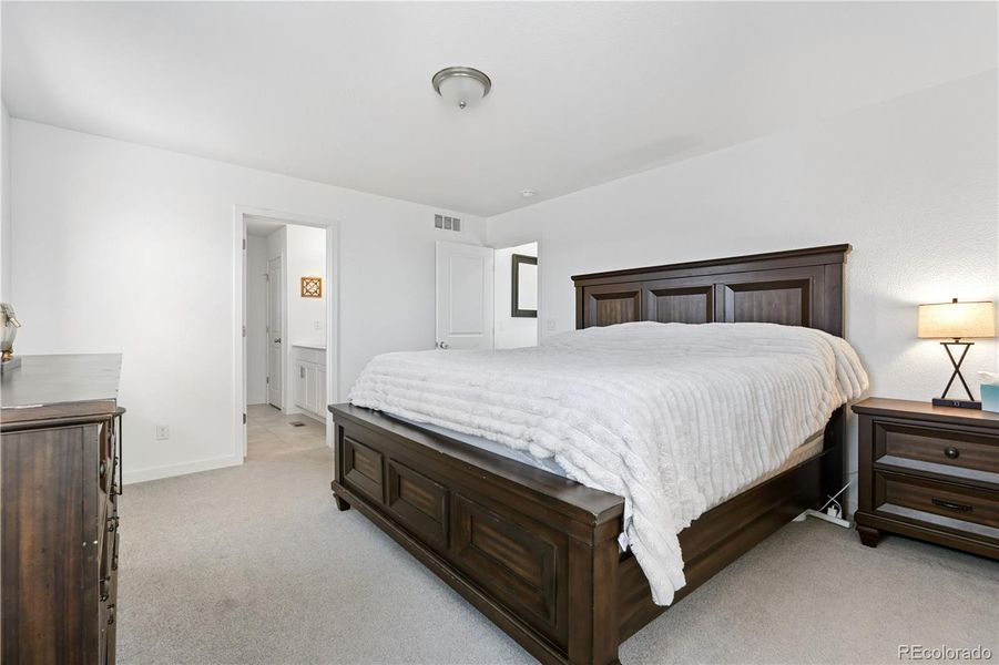 Furnished interior view inside a new home in Ascent Village at Sterling Ranch - Single Family Homes, Littleton (Image 18). Furnished interior view inside a new home in Ascent Village at Sterling Ranch - Single Family Homes, Littleton (Image 18).