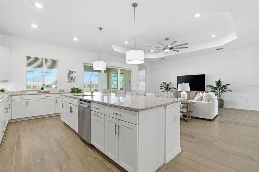Furnished interior view inside a new home in , Punta Gorda (Image 10).