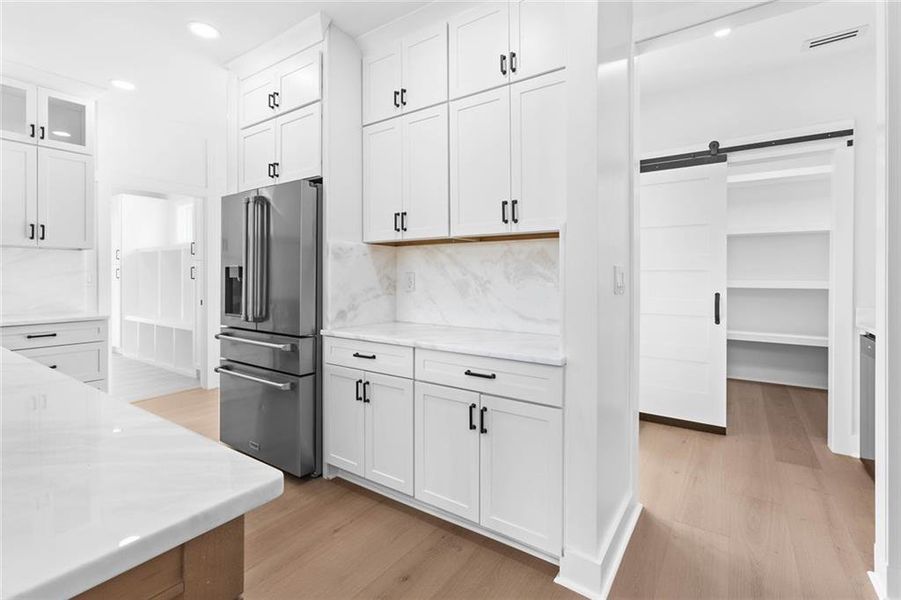 Furnished interior view inside a new home in , Canton (Image 35).