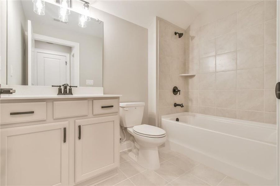 Furnished interior view inside a new home in , Dacula (Image 11).