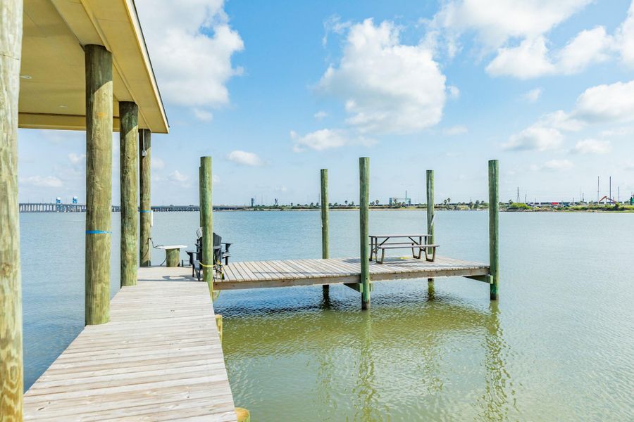 Exterior details and patio area of a home in , Galveston (Image 32). Exterior details and patio area of a home in , Galveston (Image 32).