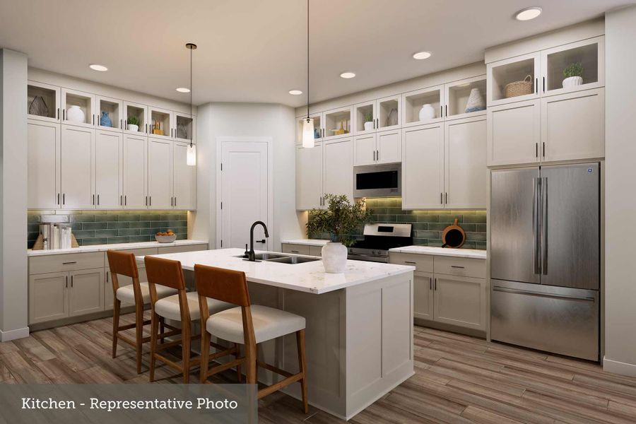 Furnished interior view inside a new home in Legacy - Retreat Collection, League City (Image 6).