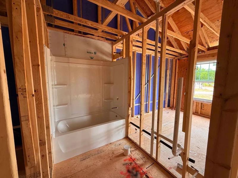 Bathroom Two Construction Progress Bathroom Two Construction Progress